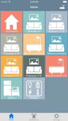 Captura de Pantalla 1 ZWay Home Control iphone