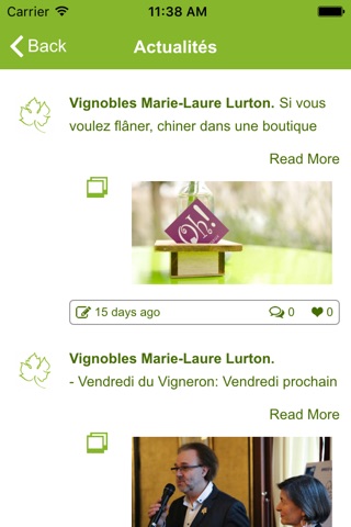 Vignobles Marie-Laure Lurton screenshot 3