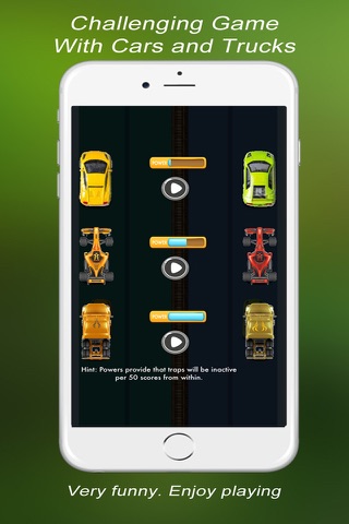 Sports cars and trucks challenge screenshot 2