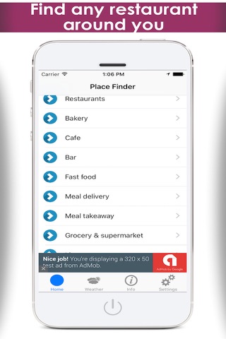 Food finder - Find nearby restaurants and where to eat around me screenshot 3