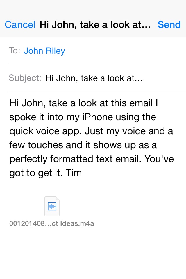 QuickVoice2Text Email (PRO Recorder) screenshot 3