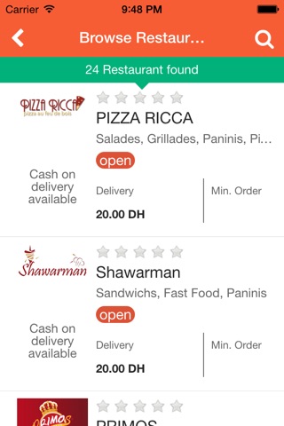 Jibli Food Beta screenshot 2