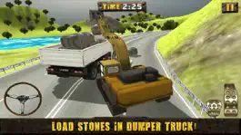 Game screenshot Real Hill Dump Truck & Excavator Crane Simulator apk