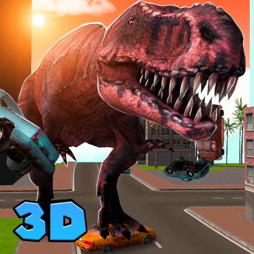 Crazy Dino Survival Simulator 3D iOS App