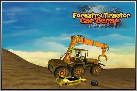 Forestry Tractor Car Scrap screenshot 3