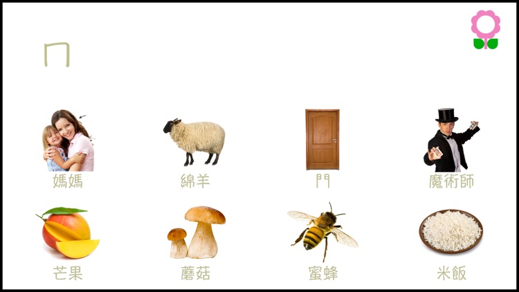 Chinese Alphabets Vocabulary Book | Mandarin Bopomofo
