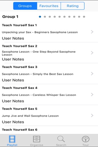Teach Yourself Sax screenshot 2
