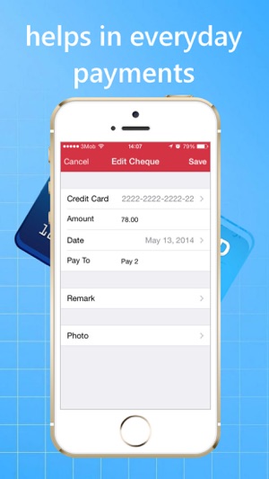 Credit Cards and Cheques Keeper(圖2)-速報App