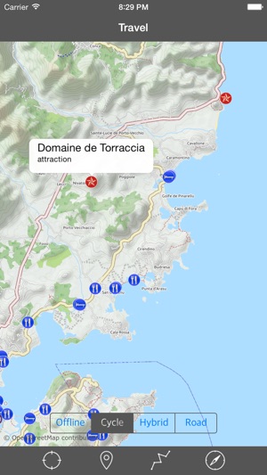 CORSICA (CORSE) – GPS Travel Map Offline Navigator(圖2)-速報App