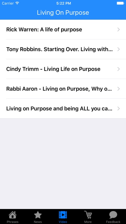 Living On Purpose