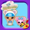 Coloring Books For Lalaloopsy Version