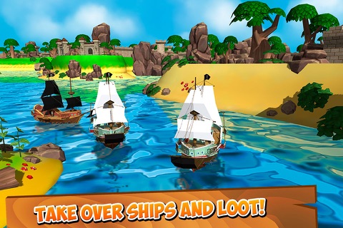 Pirate Ship Battle Wars 3D Full screenshot 2