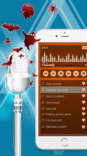 Amazing Scary Halloween Sounds & Spooky Ringtones for iPhone(圖5)-速報App