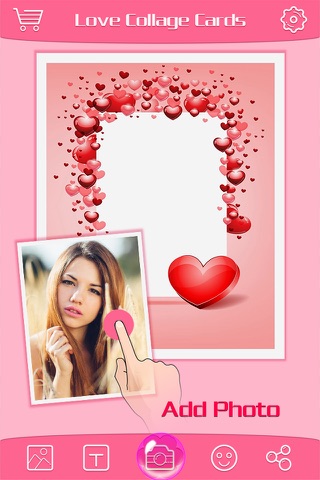 Love Greeting Cards Maker Pro - Picture Frames for Valentine's Day & Kawaii Photo Editor screenshot 4