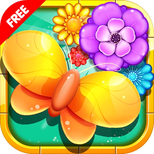 Boom Match 3 Flowers - Garden Linking Flowers Icon