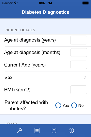 Diabetes Diagnostics screenshot 2