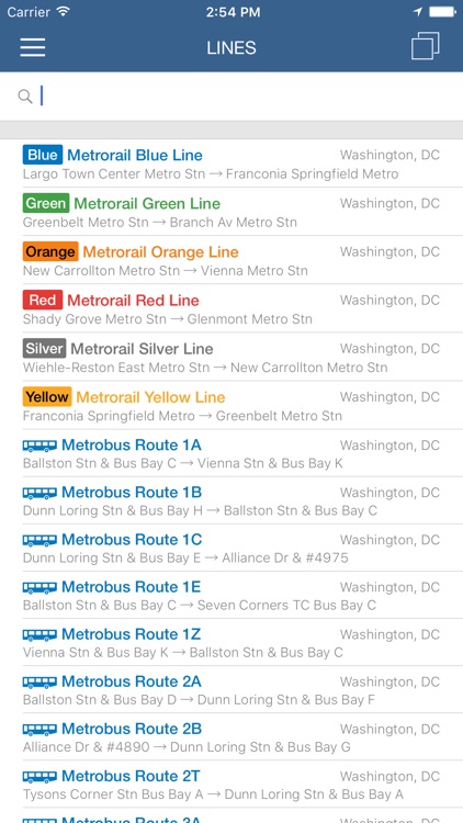 ezRide Washington Metro - Transit Directions for Bus and Subway including Offline Planner screenshot-4