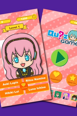 Quiz Game Vocaloid Editon - Best Manga Quiz Game Free screenshot 4