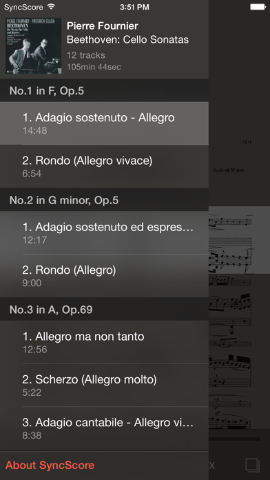 How to cancel & delete Beethoven Cello Sonatas from iphone & ipad 3