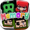 Memories Matching Blockheads : Block Puzzle Pixels World Educational Games For Kids Free