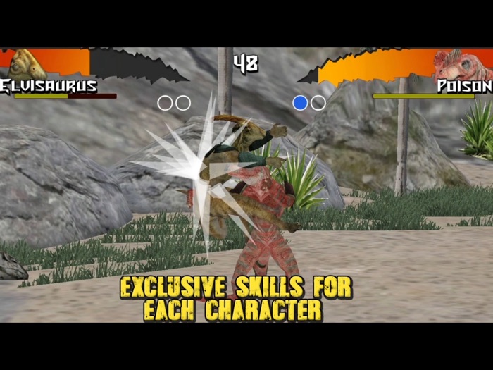 Dinosaurs Free Fighting Game