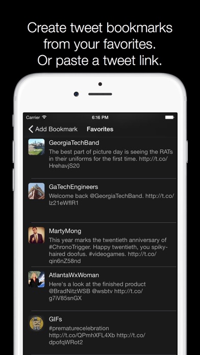 Screenshot #2 pour Twitter Bookmarks