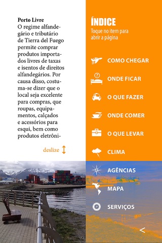 Meu Guia de Viagem - Patagônia Mobile screenshot 2