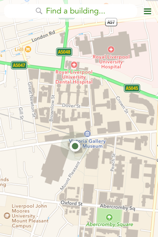 UoL Campus Map - náhled