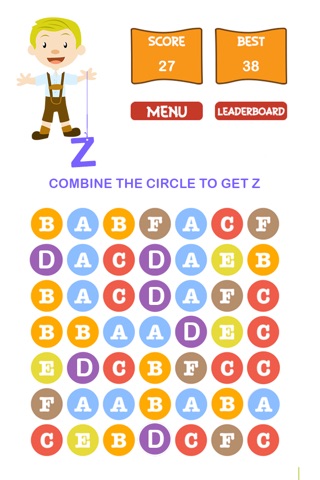 Pop the get Z - Letters Puzzle Adventure Mania screenshot 3