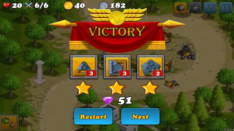 Glory of Defence:Free middle ages tower defense game