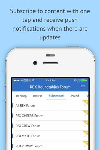 REX Roundtables Forum screenshot 3