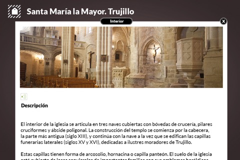Santa María la Mayor Trujillo screenshot 3