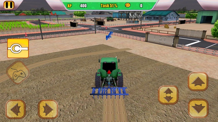 Combine Harvester Tractor Simulator