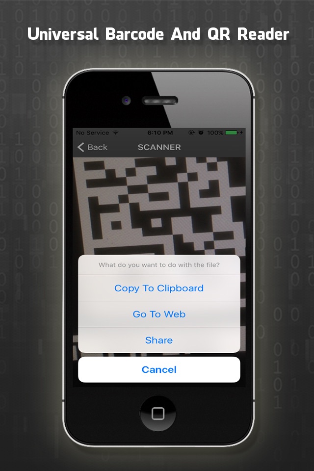 Universal Barcode And QR Reader screenshot 4