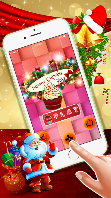 How to cancel & delete Yummy Cupcake Blitz : - A delicious match 3 game for Christmas from iphone & ipad 1