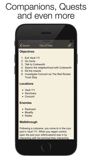 Database for Fallout 4™ (Unofficial)(圖5)-速報App