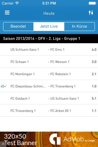 Regiosport LIVE - Liveticker screenshot 4