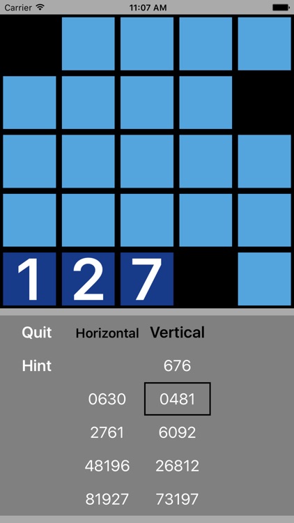 Number Fill Free: Crossword Fill-in Puzzles