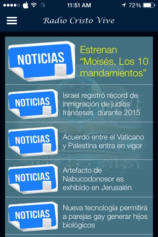 Radio Evangelica Cristo Vive screenshot 3