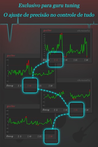 Professional guitar tuner - Royal G tuner screenshot 2