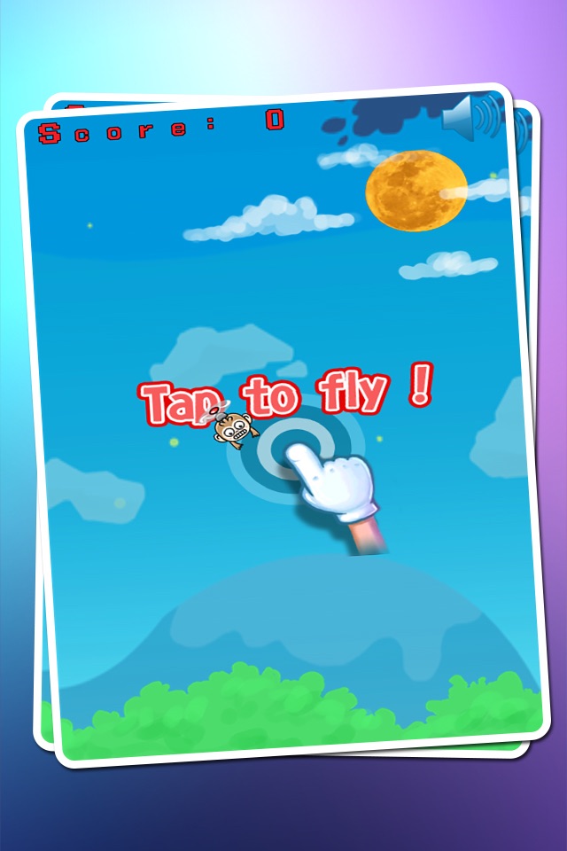 Monkey Copter Flappy Fly : The Monkey Copter Is Fly In Adventure World Flap Your Wings Of A Monkey Copter And Avoid Obstacles For Kids & Adults Classic Wings screenshot 3