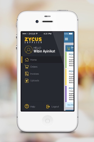 Zycus Supplier screenshot 2