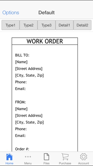 Work Order