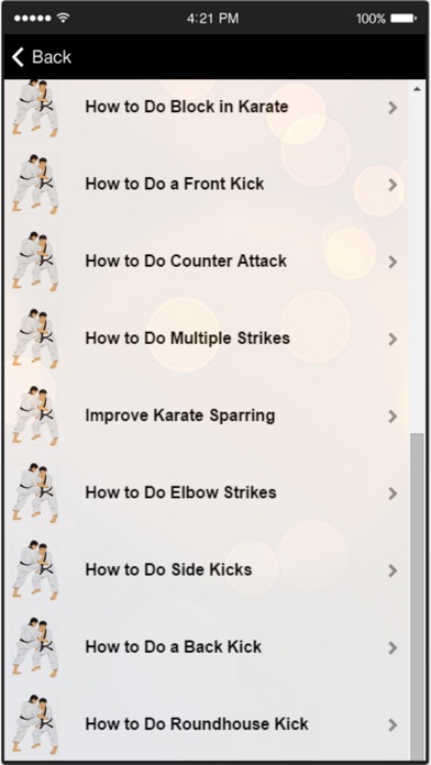 Karate Techniques - L... screenshot1