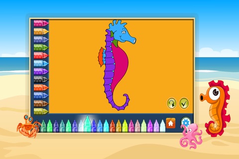 Coloring Book Sea Animal screenshot 3