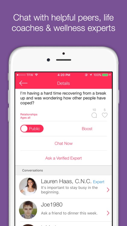 Kindly - Talk to Kind People for Relationship Advice, Anxiety Counseling & Depression Therapy