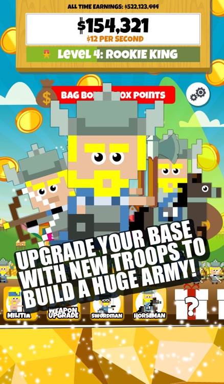 Pixel Vikings! Army Clicker