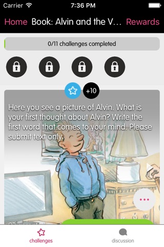 Games2Read – An enhanced and interactive reading experience for children screenshot 4