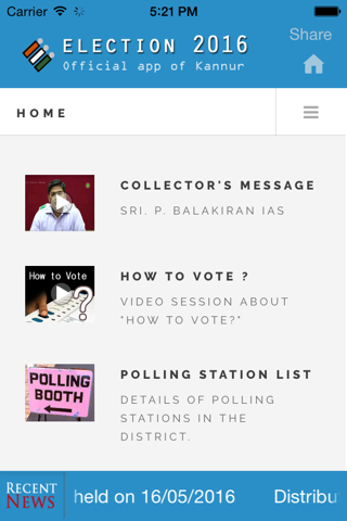 General Election 2016 Kannur screenshot 4