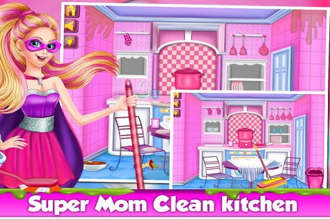 Super Mom Groom The Room Game screenshot 4